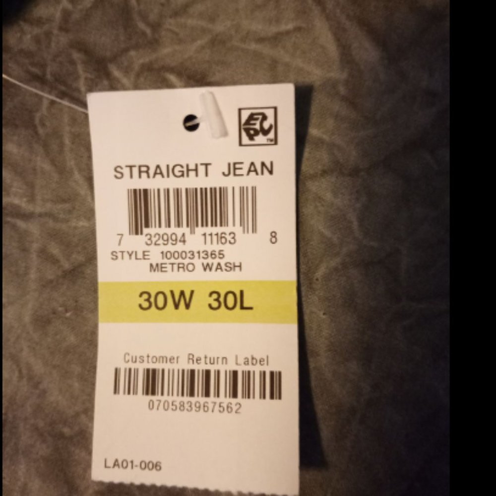 men's straight fit American rag jeans - Picture 3 of 3